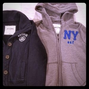 Abercrombie Girls sweater hoodie bundle 2 Small